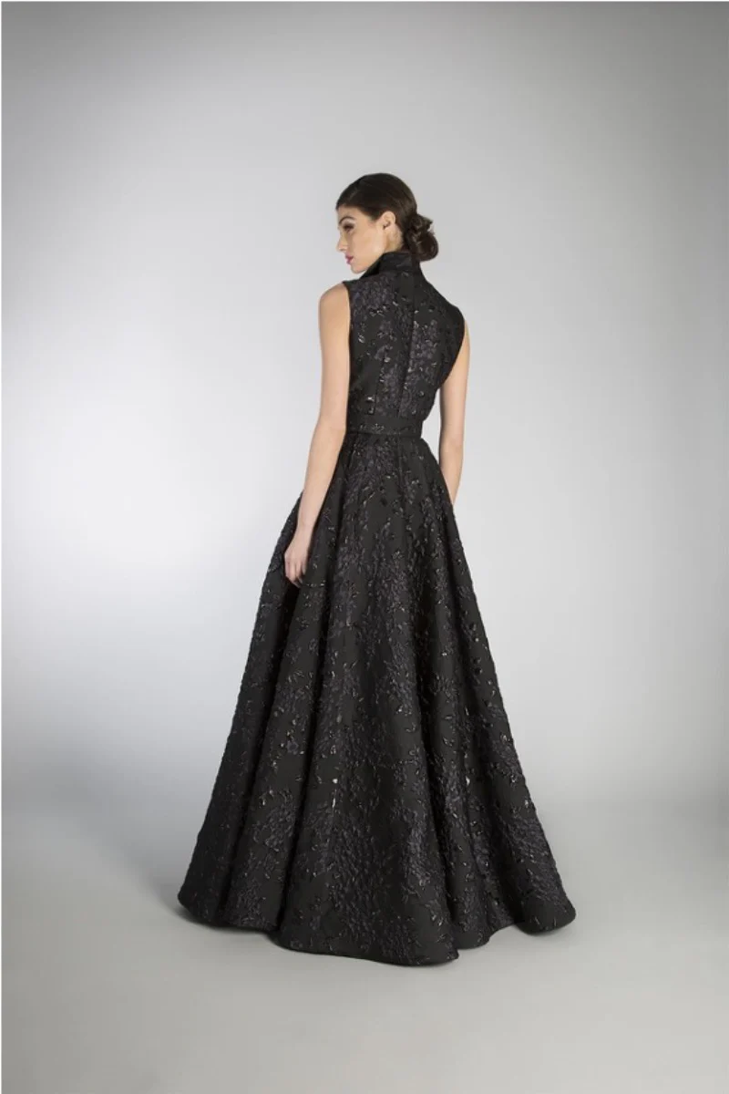 Cookie Gown Printed-LA #1475 (BELT NOT INCLUDED) - Image 2