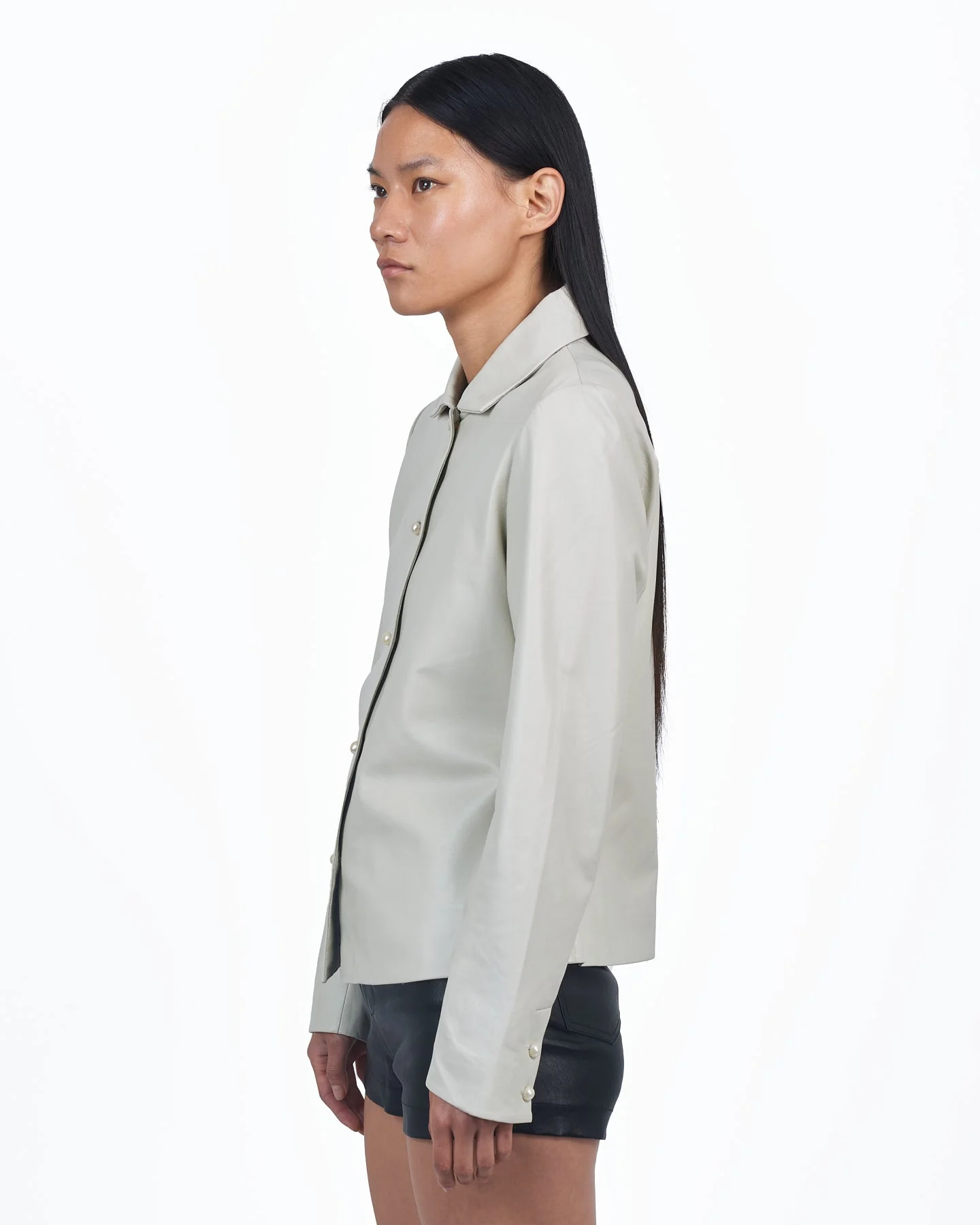 Giacca Lusso Shirt Jacket Off White - Image 2