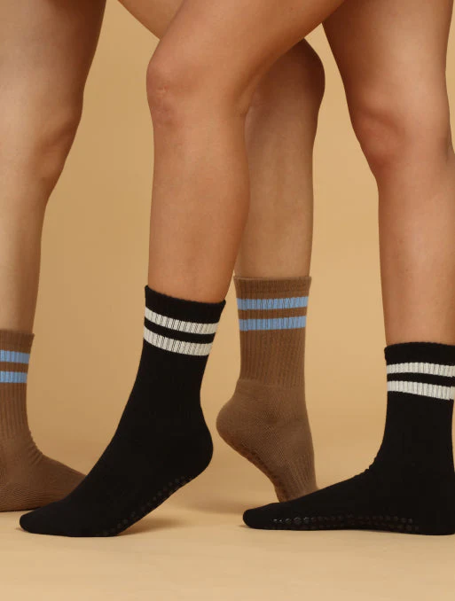 Double Stripe Trendy Socks - Image 11