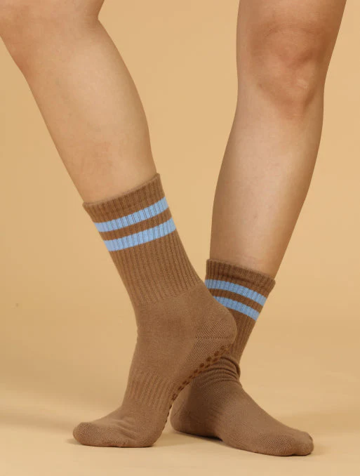 Double Stripe Trendy Socks - Image 9