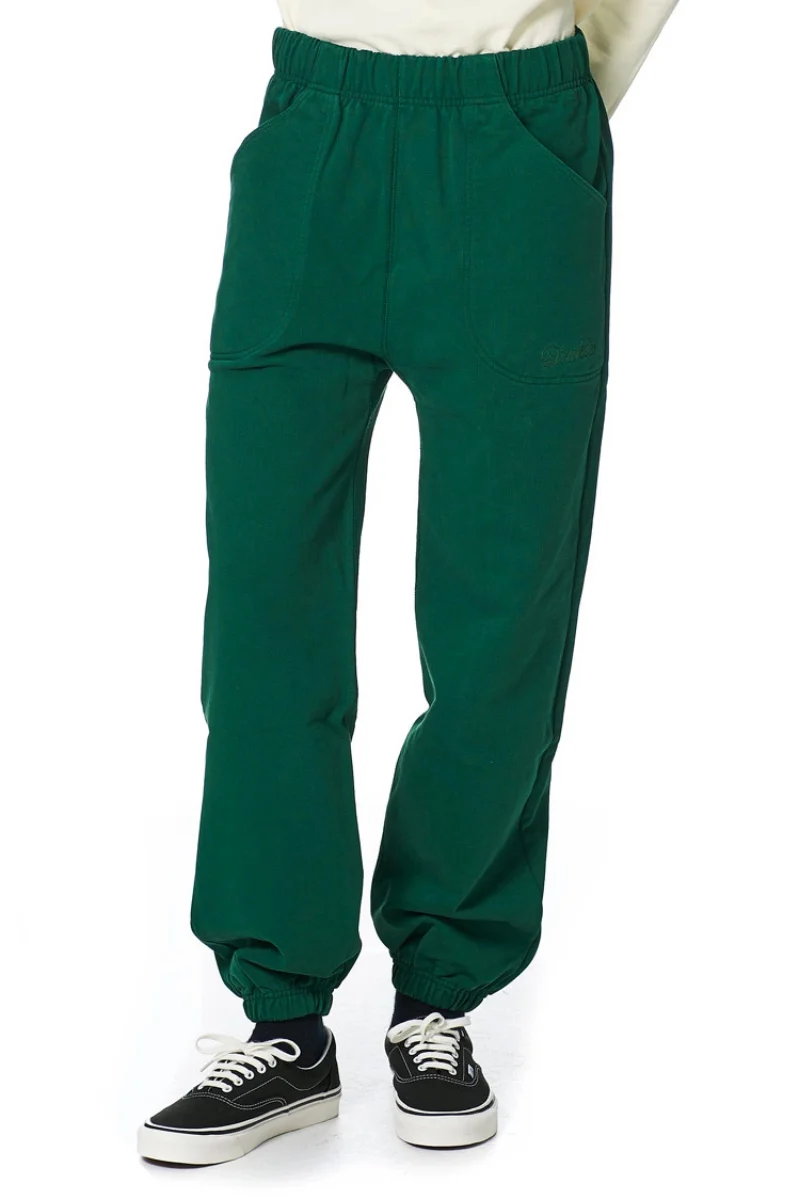 Drake's Cotton Jogging Bottoms in Green - Image 2