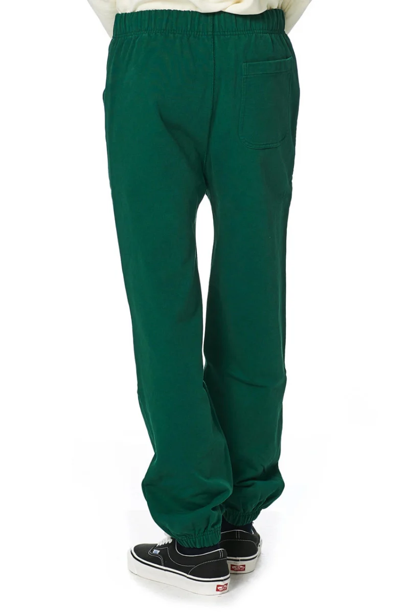 Drake's Cotton Jogging Bottoms in Green - Image 3