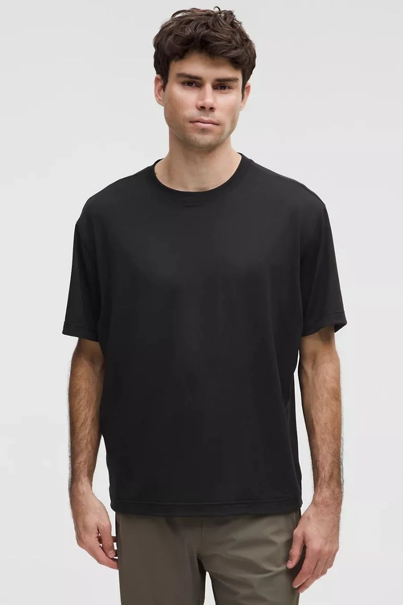 Lululemon EasySet Train Short Sleeve Shirt _ Black