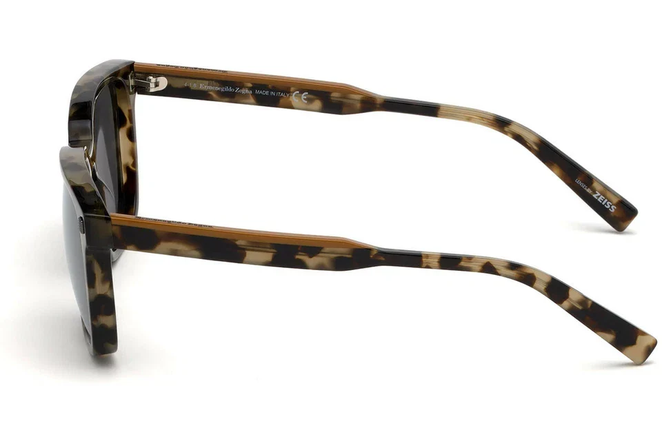 Ermenegildo Zegna Havana Tortoise Sunglasses - Image 2