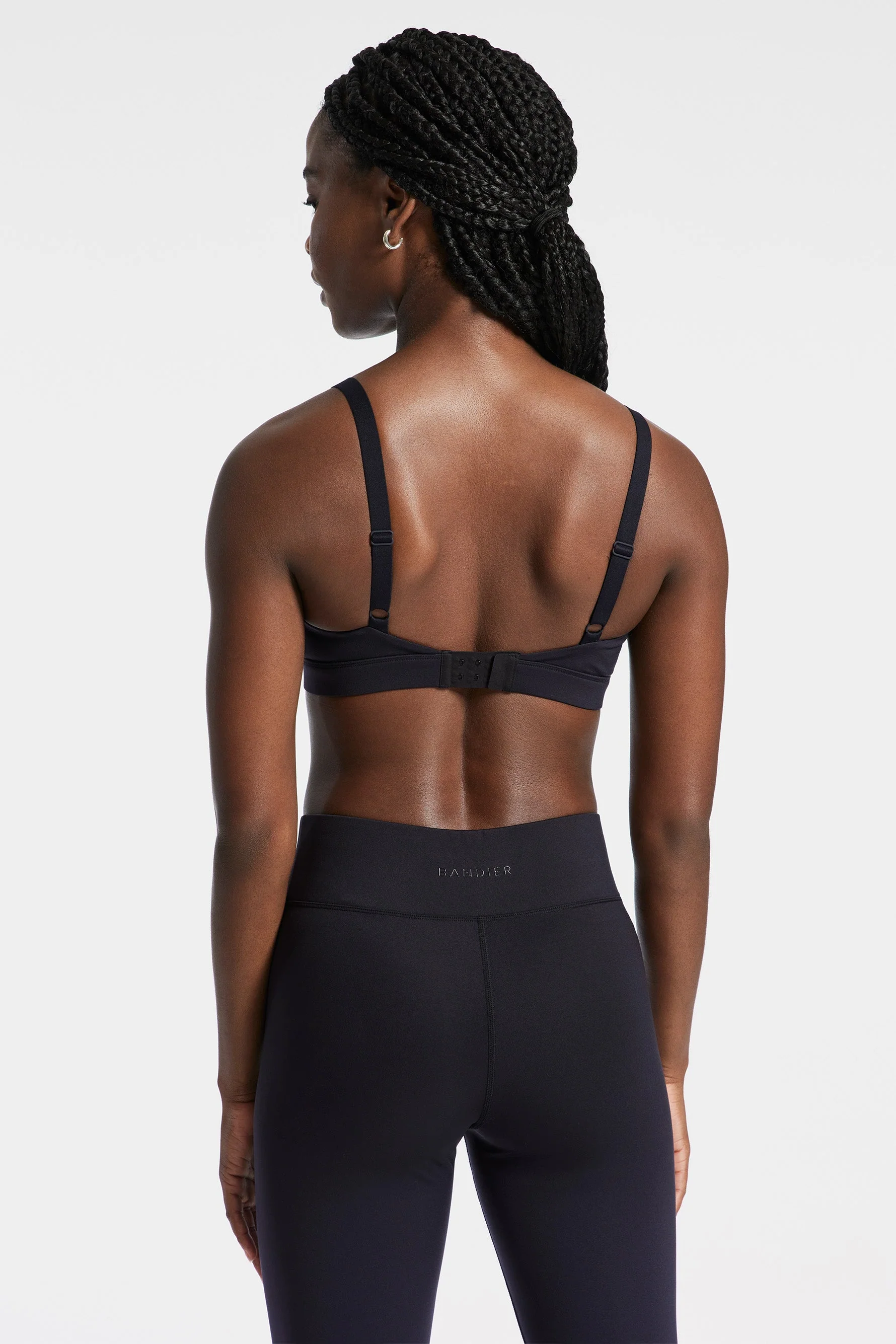 BANDIER Flow Low Impact Bra - Black Bnd10240 - Image 4