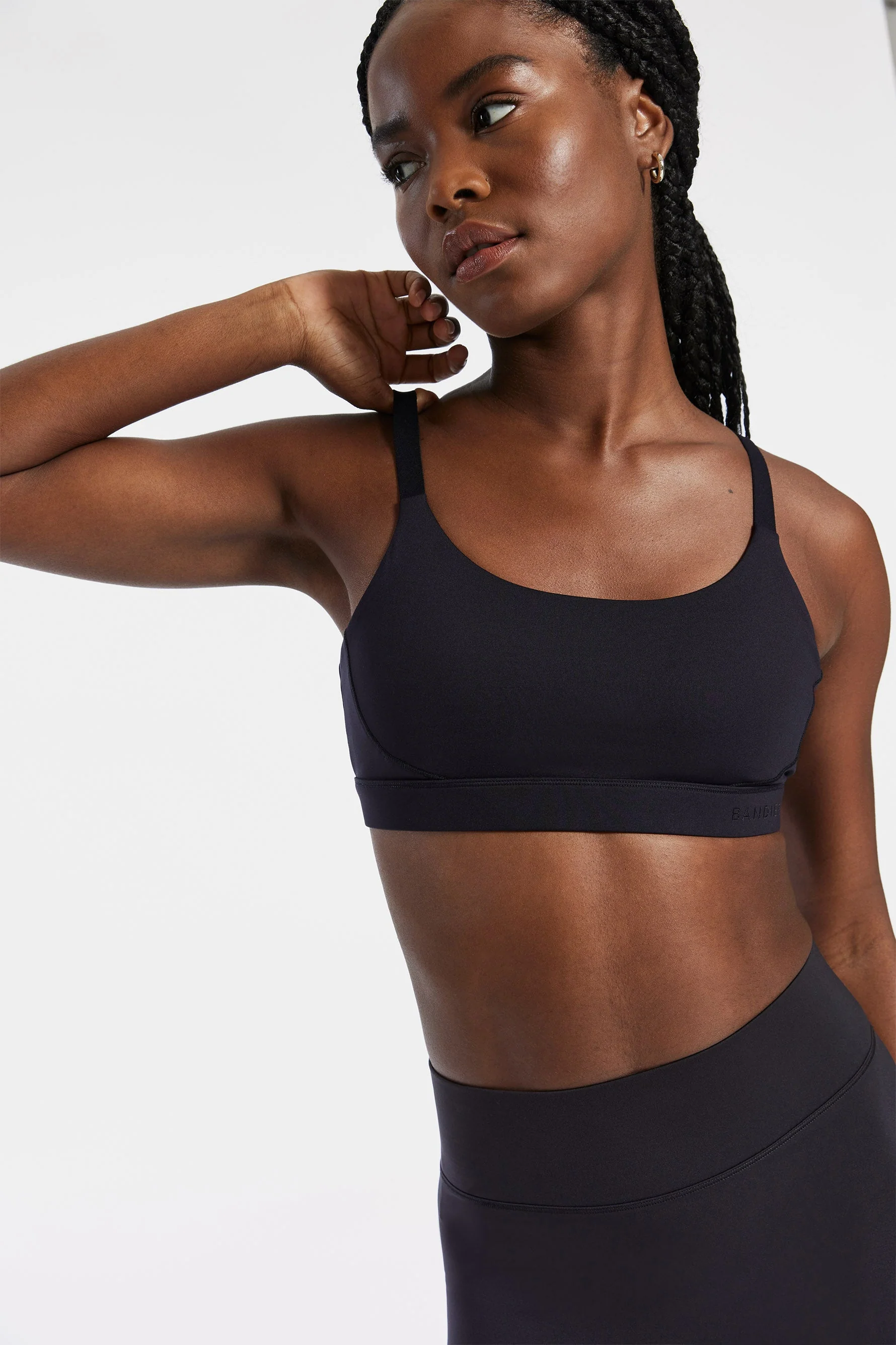 BANDIER Flow Low Impact Bra - Black Bnd10240 - Image 6