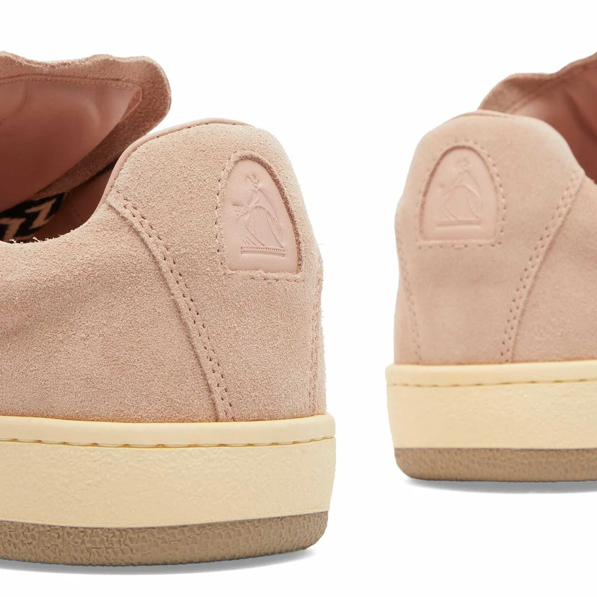 Lanvin Men's Curb Lite Sneaker in Pale Pink - Image 3