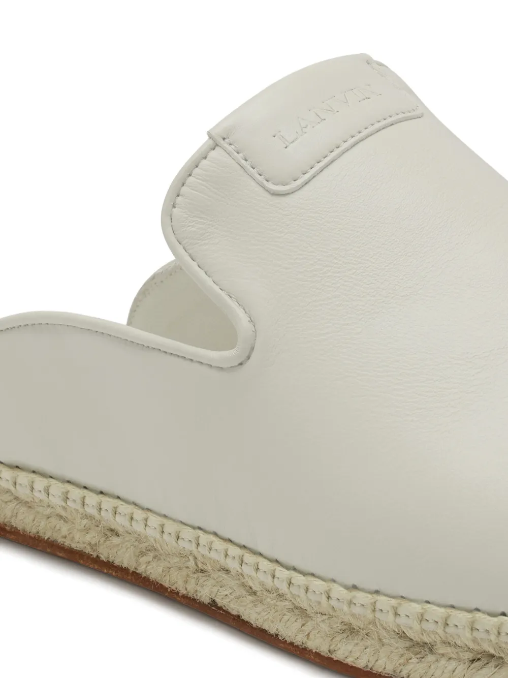 Lanvin Leather espadrilles in Cream - Image 4