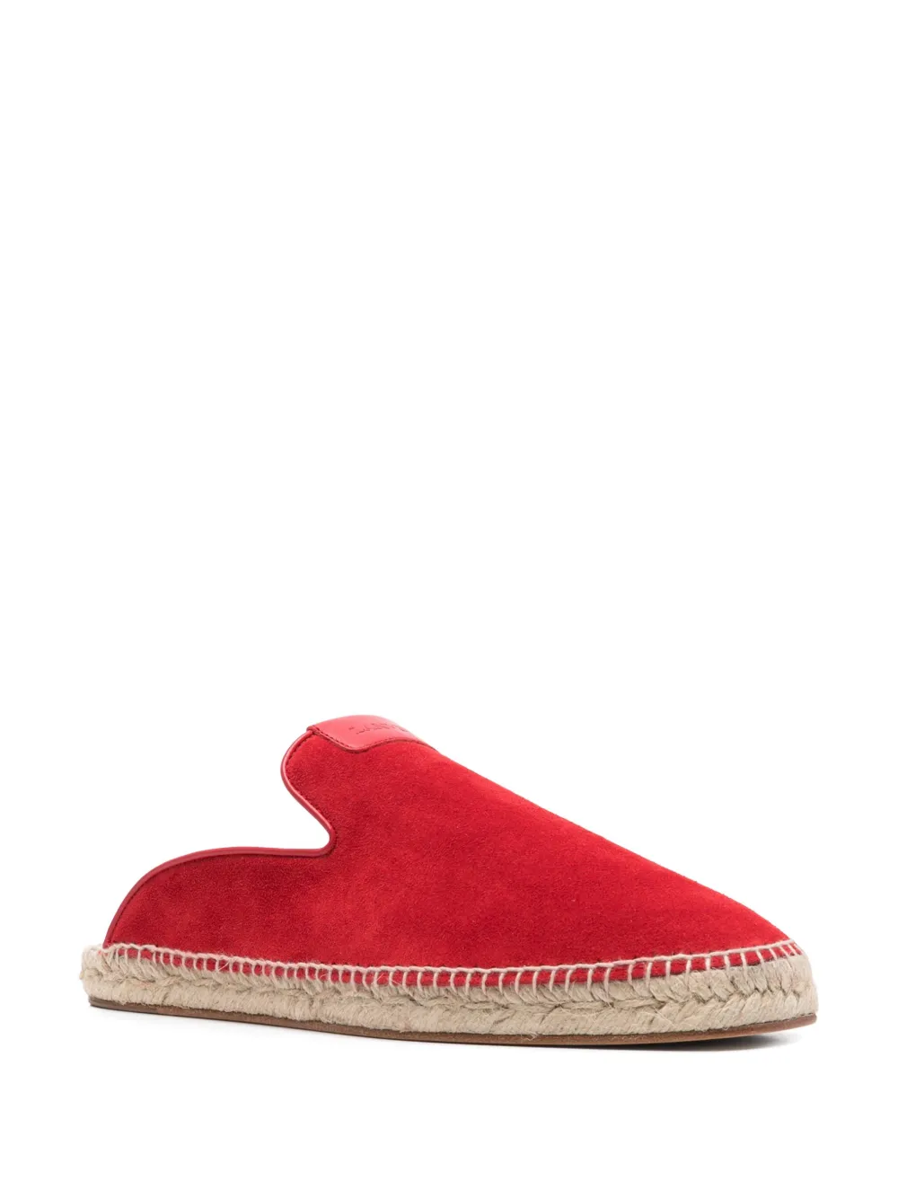 Lanvin suede espadrilles in Carmine Red - Image 2