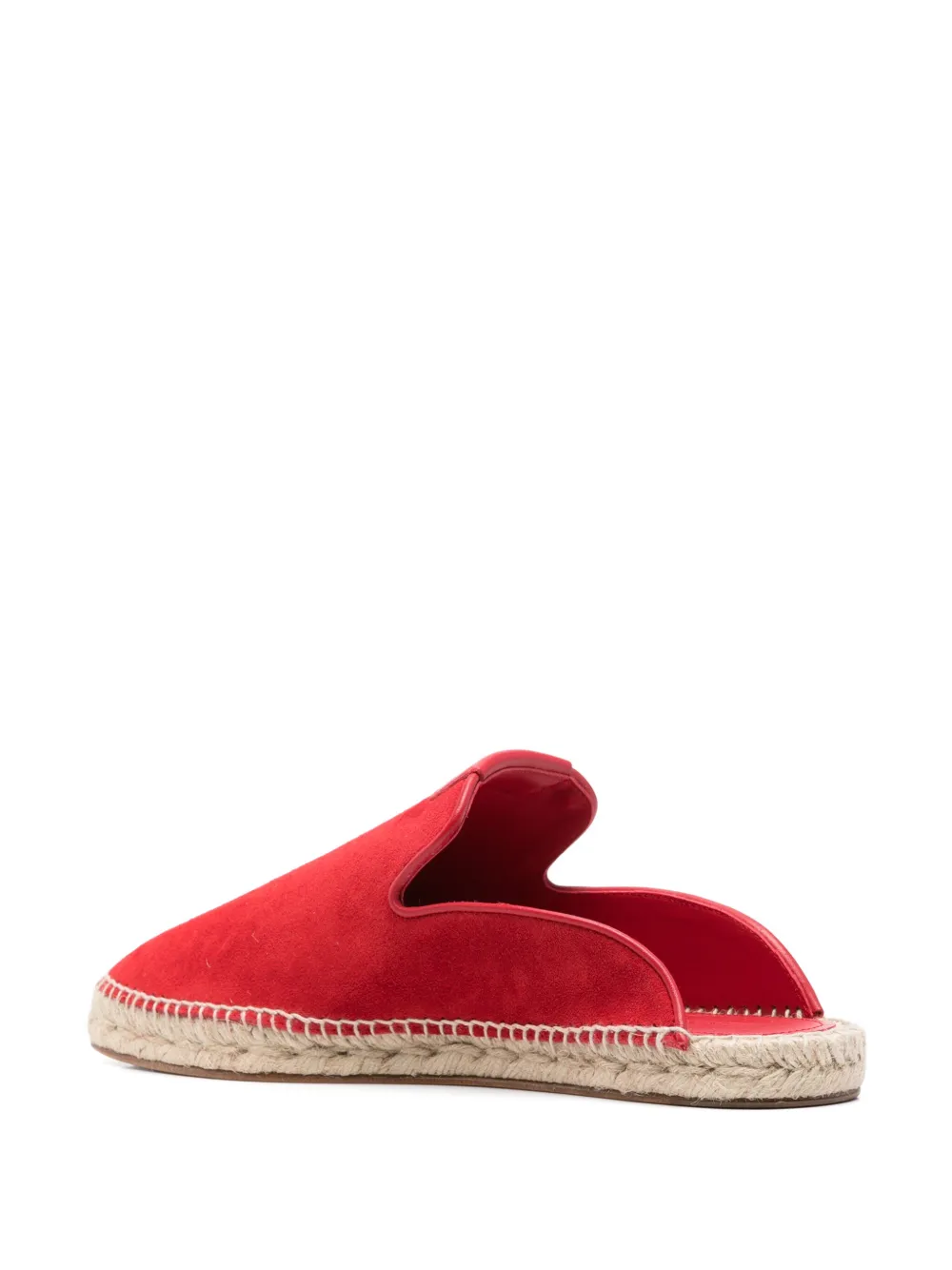 Lanvin suede espadrilles in Carmine Red - Image 4