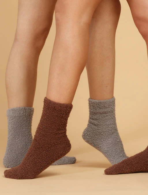 Fuzzy Fluffy Soft Cozy Socks - Image 5