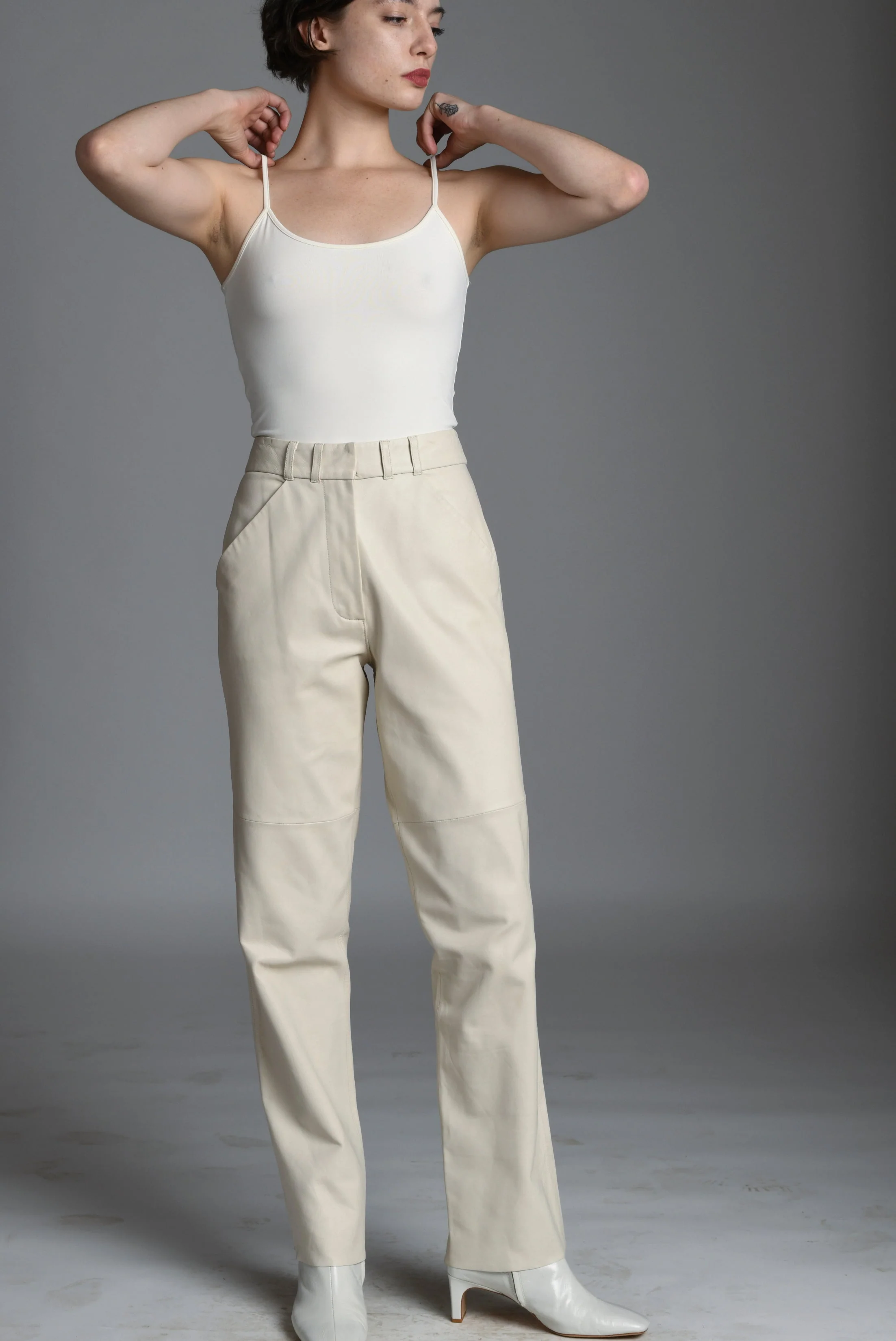 Giacca Lusso Trouser Pant Off White