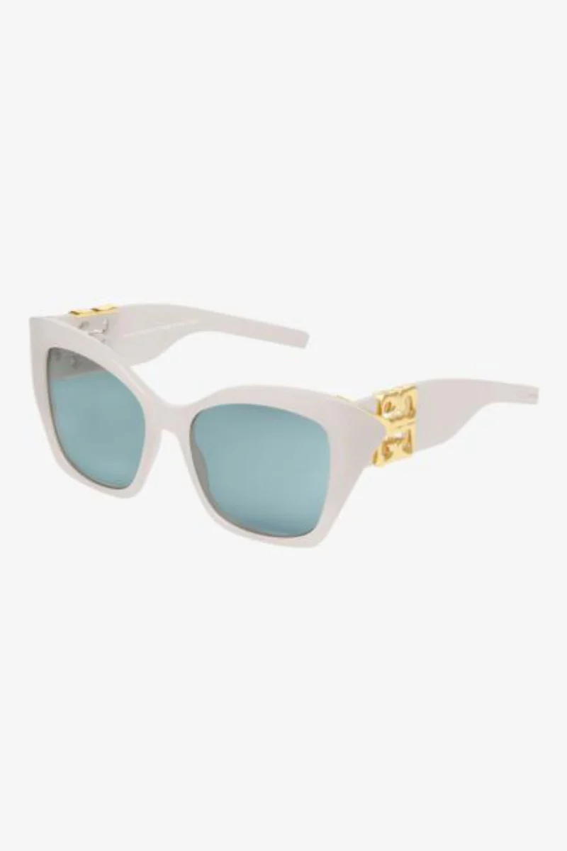 Givenchy 4G Liquid Plage Sunglasses_White/Golden Yellow