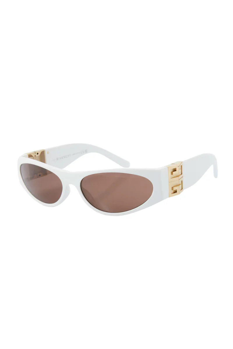 Givenchy 4G Sunglasses_White/Gold
