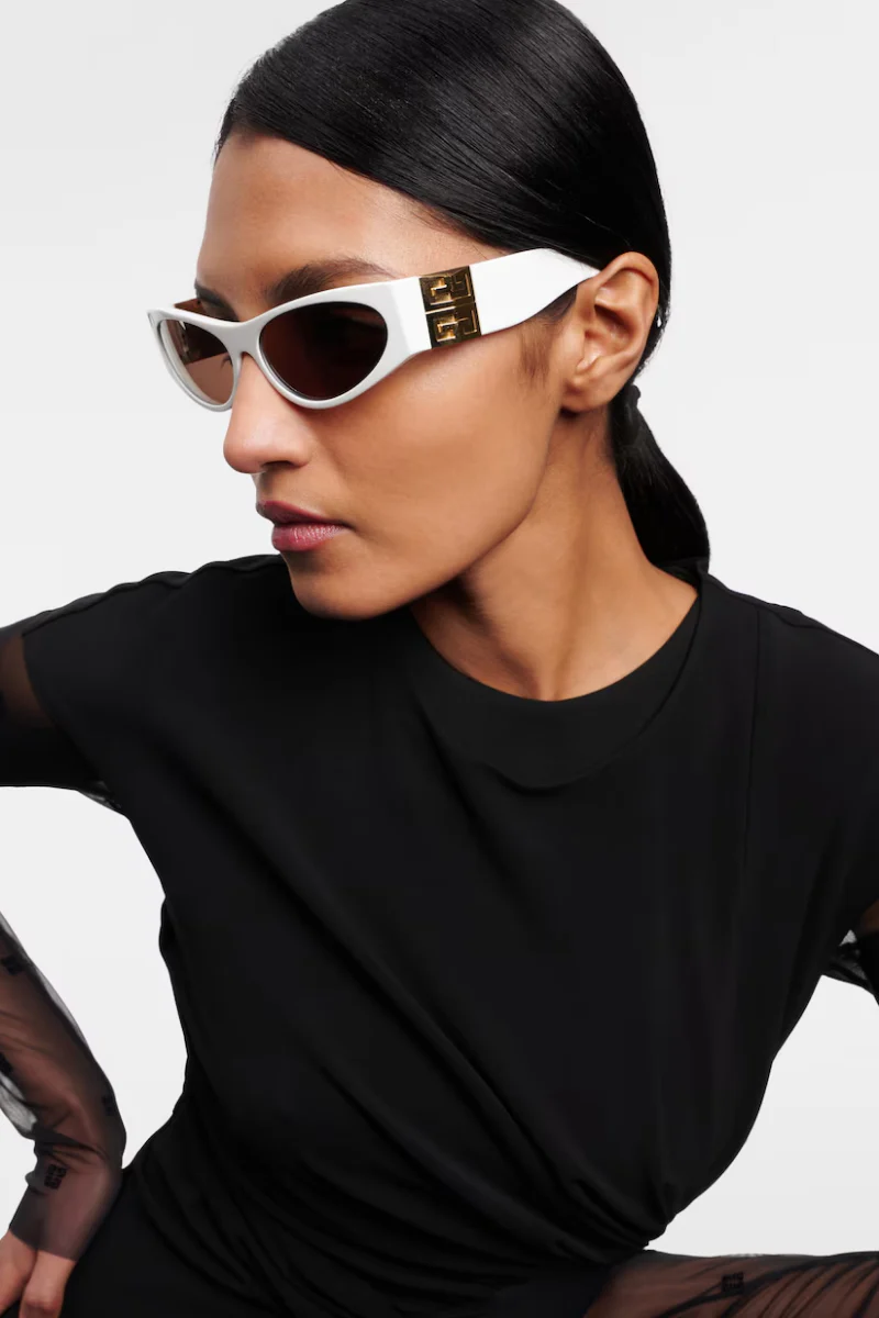 Givenchy 4G Sunglasses_White/Gold - Image 2