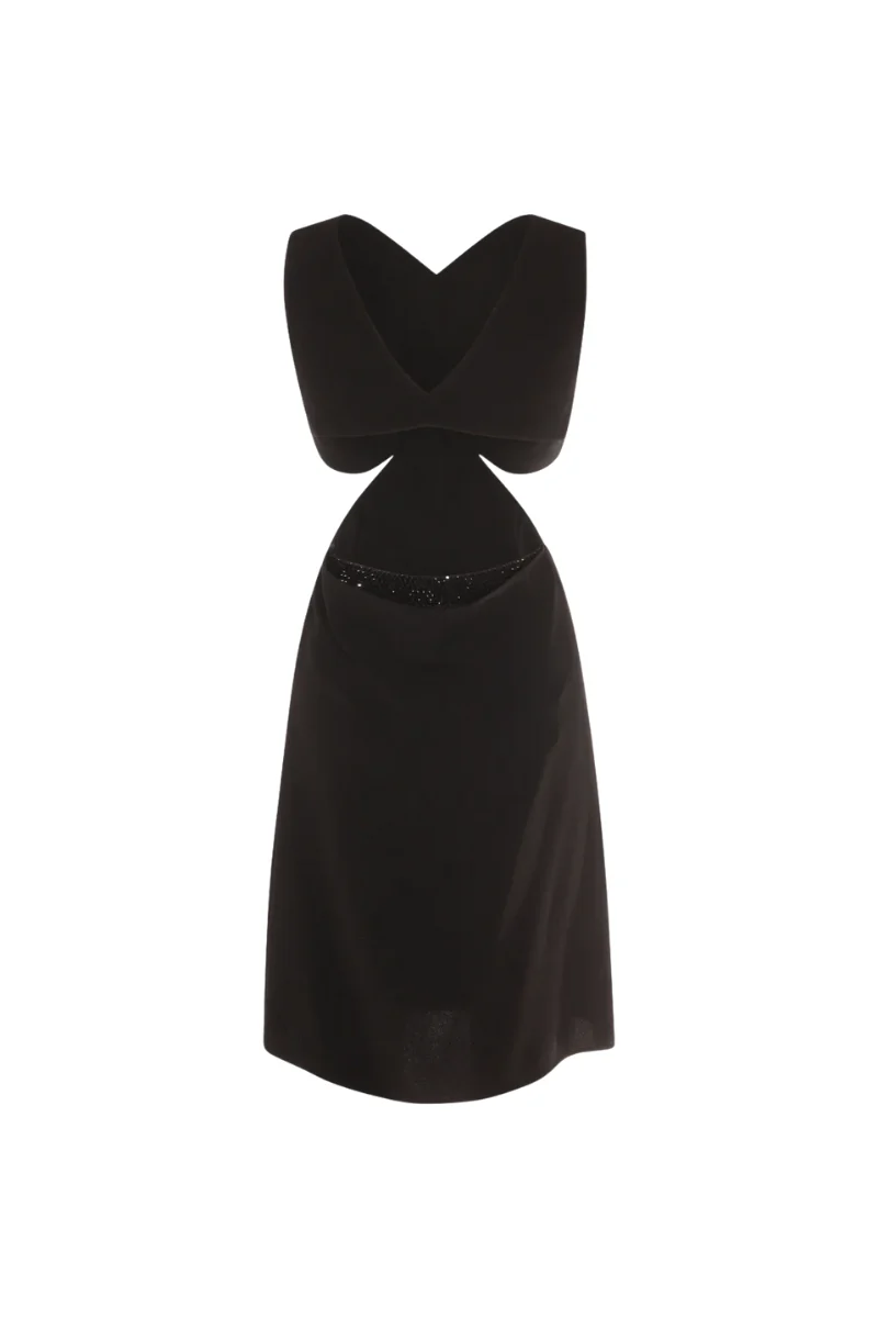 Givenchy Archive Little Black Dress-Black - Image 3