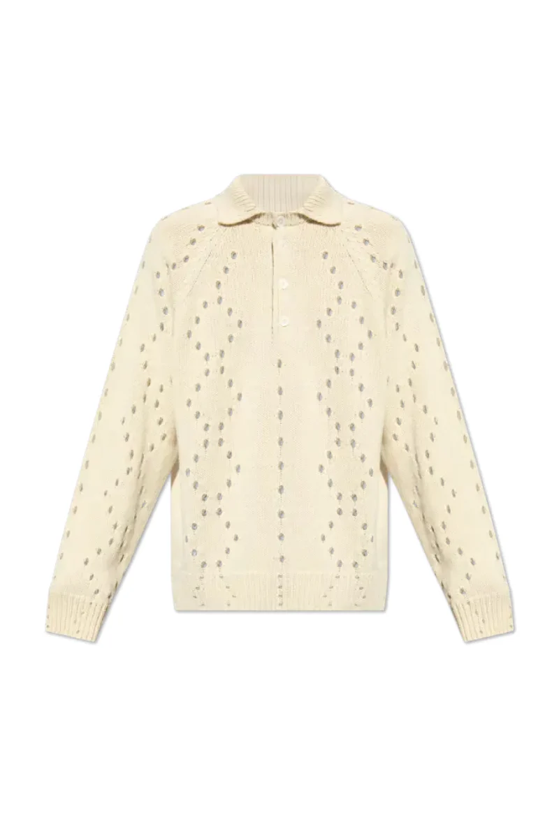 Givenchy Big Polo Sweater_White