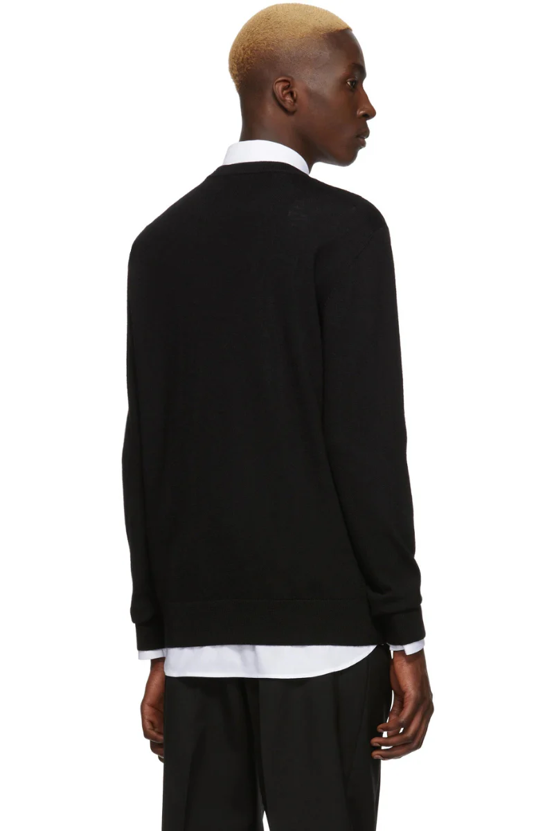 Givenchy Black Classic Signature Sweater - Image 4