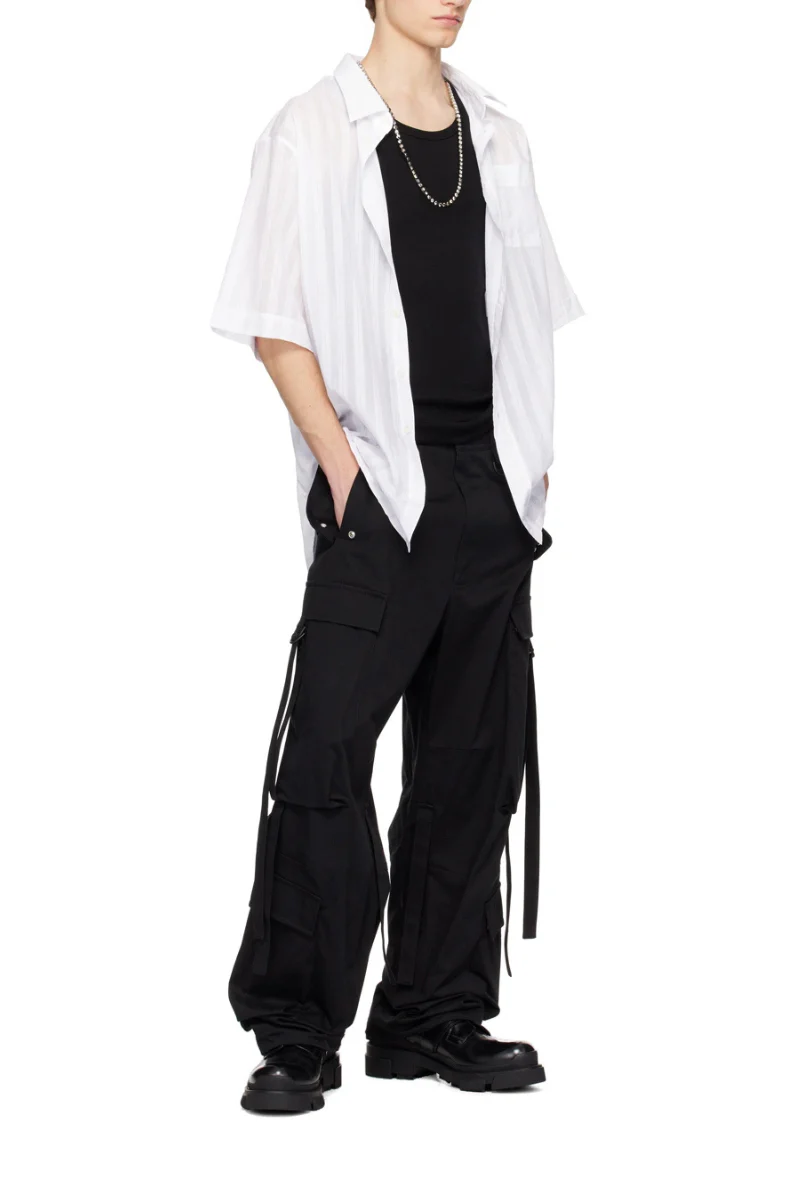 Givenchy Black Extended Trim Cargo Pants