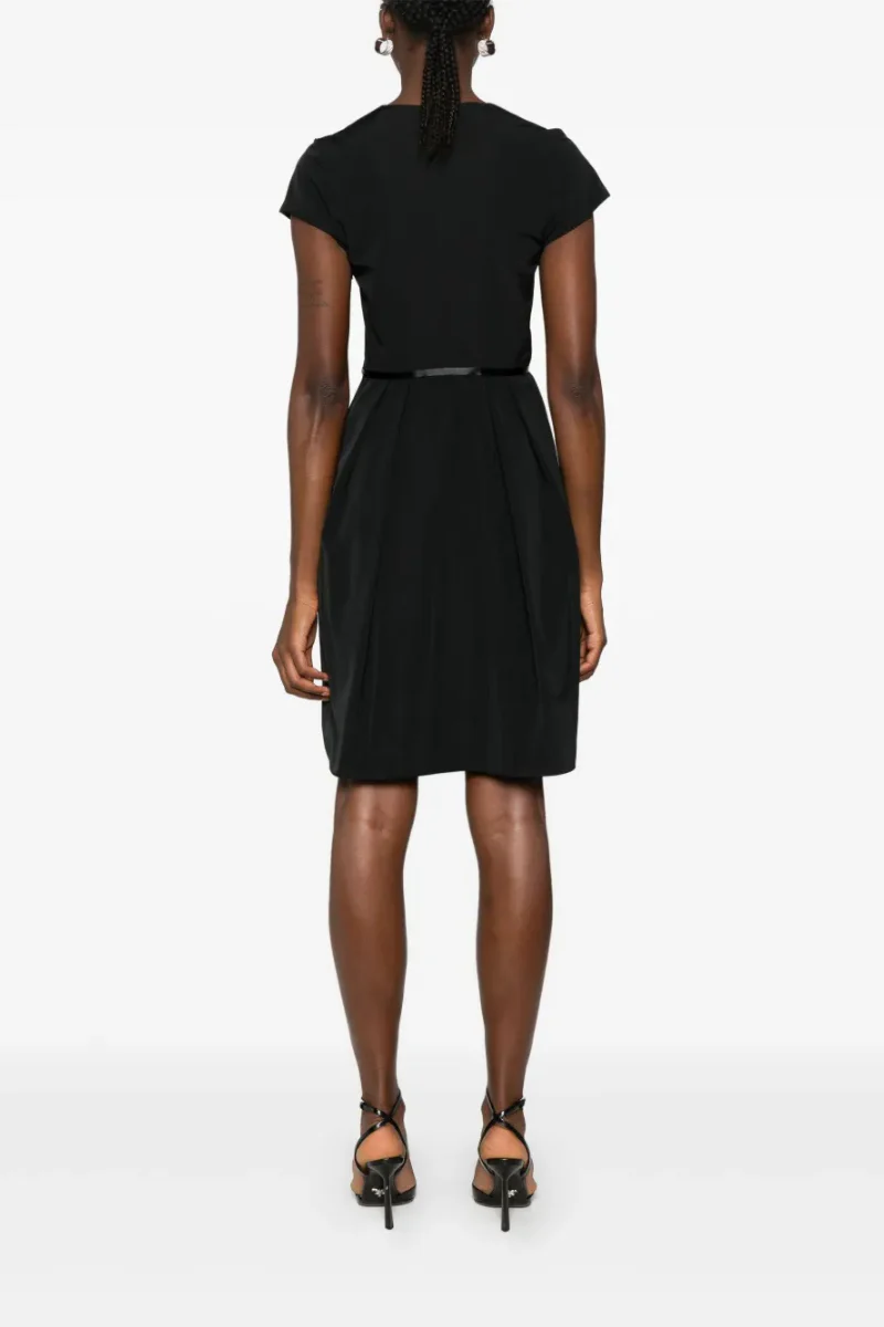 Givenchy Bow Dress_Black - Image 3