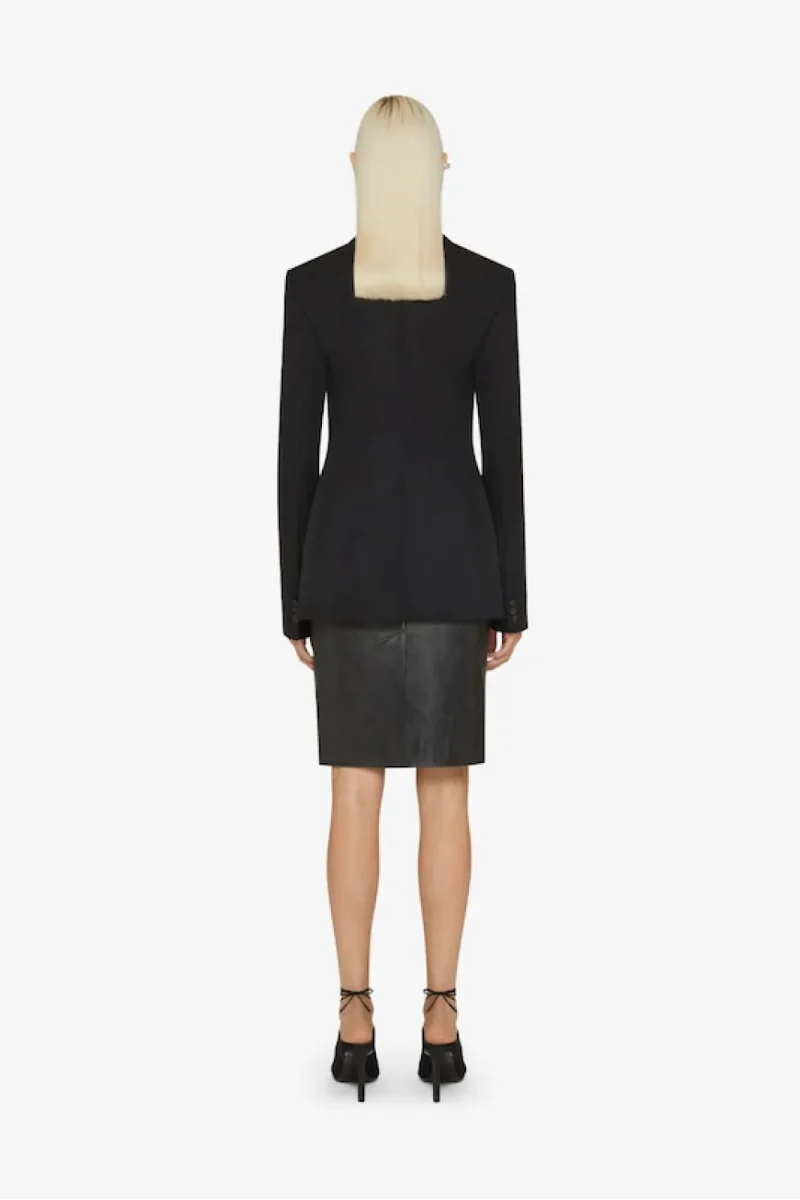Givenchy Cape Jacket-Black - Image 3