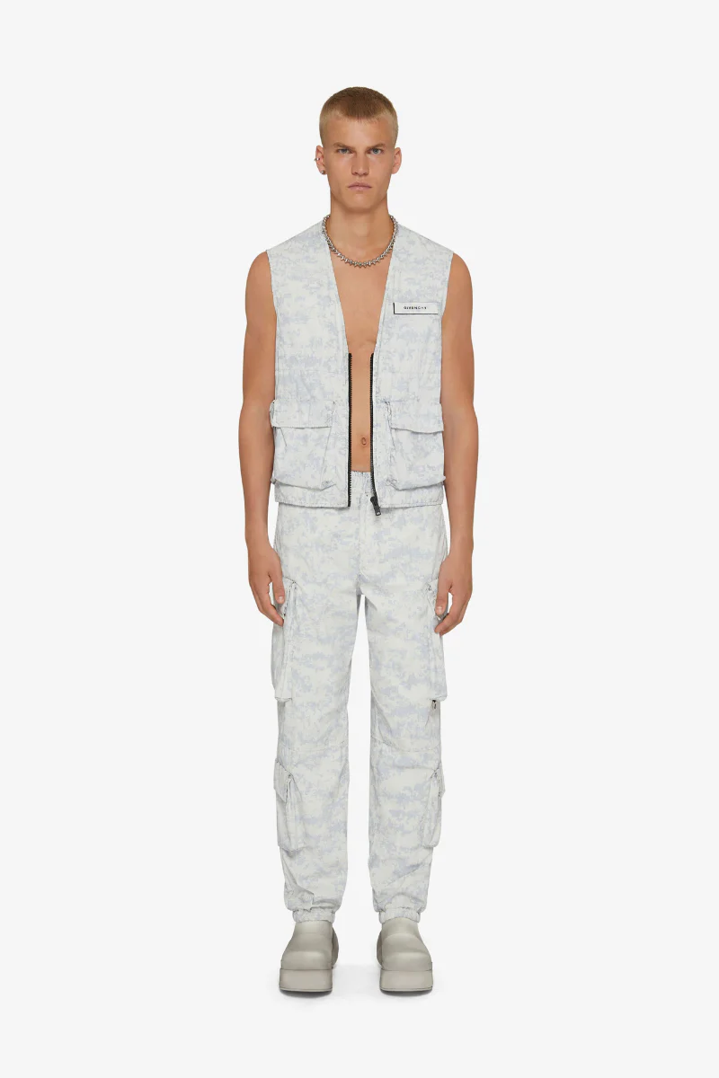 Givenchy Cargo Gilet_Beige/Black