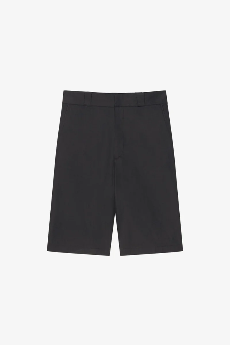 Givenchy Chino Base Shorts With Leg Pocket_Black