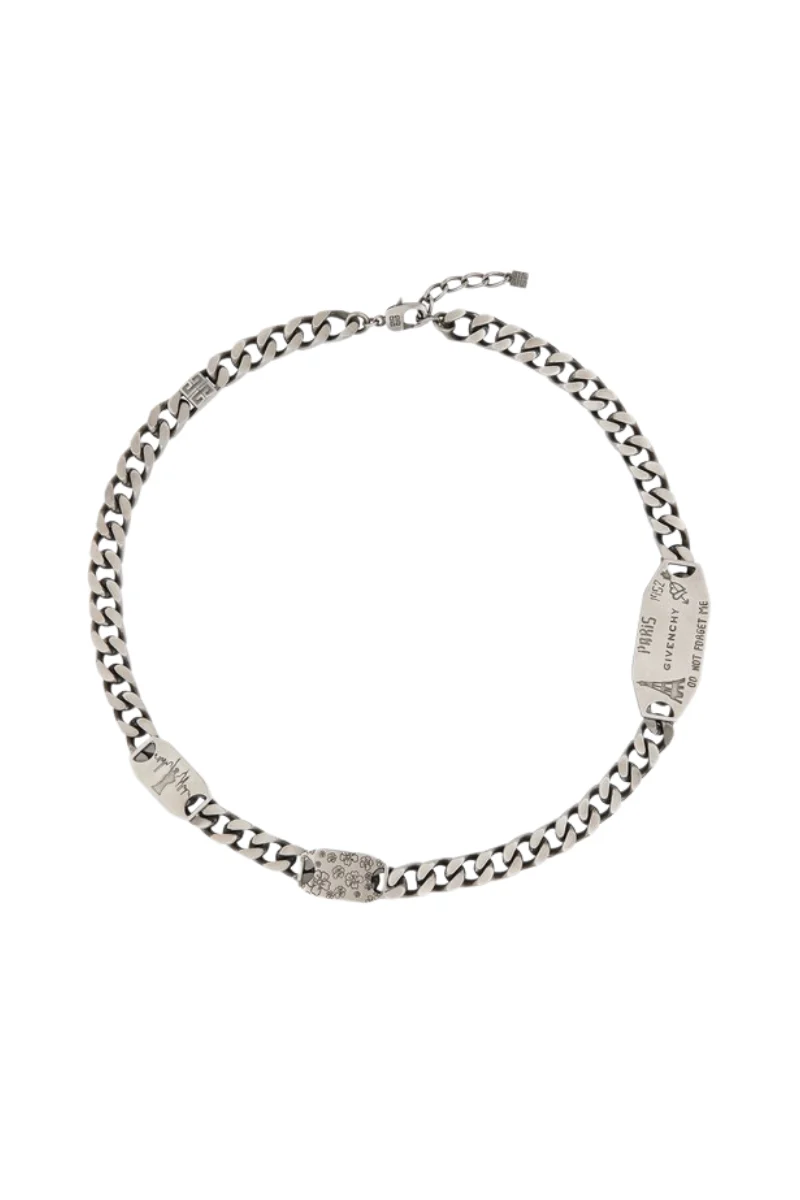 Givenchy City Multi Silvery Necklace_Silvery