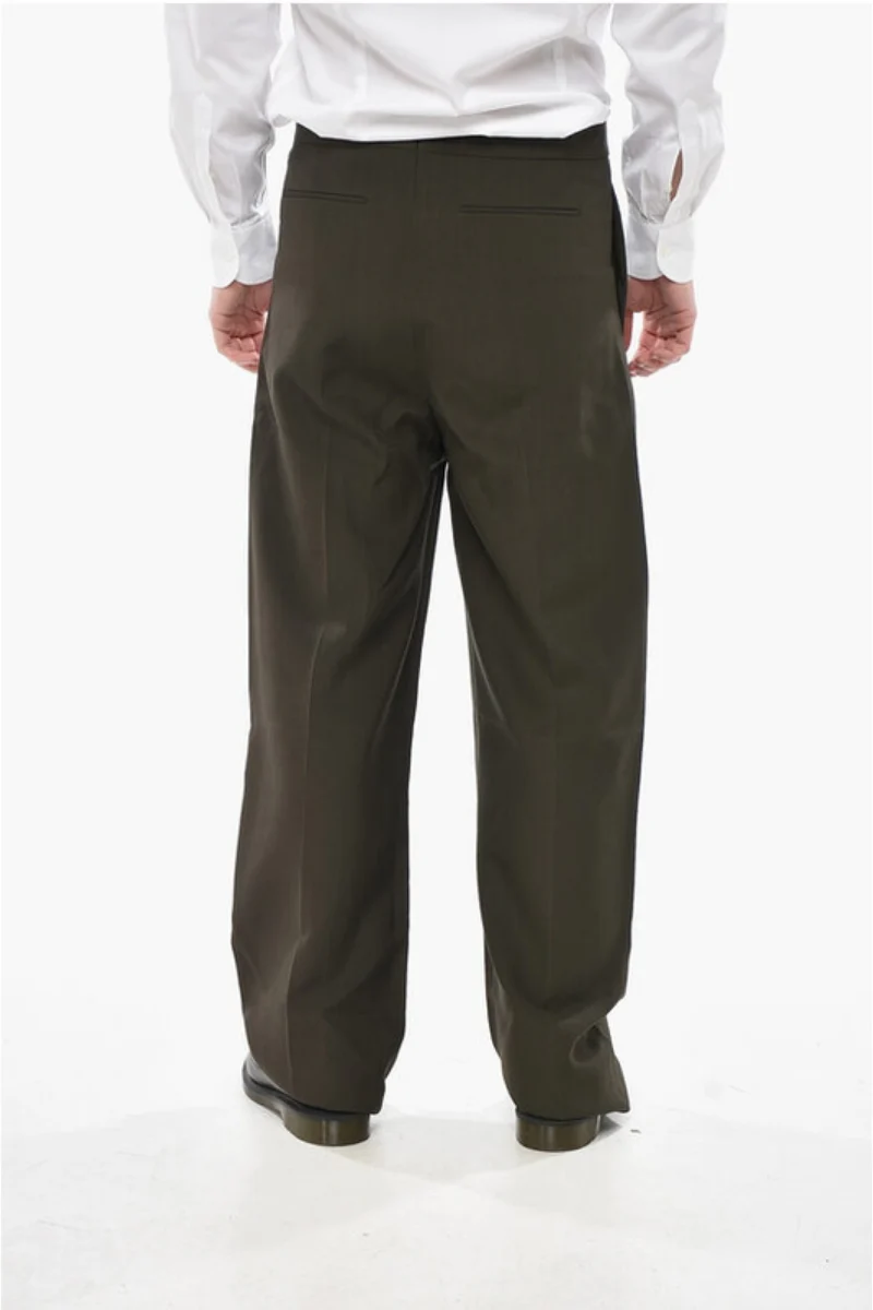 Givenchy Couture Trousers-Military Green - Image 2