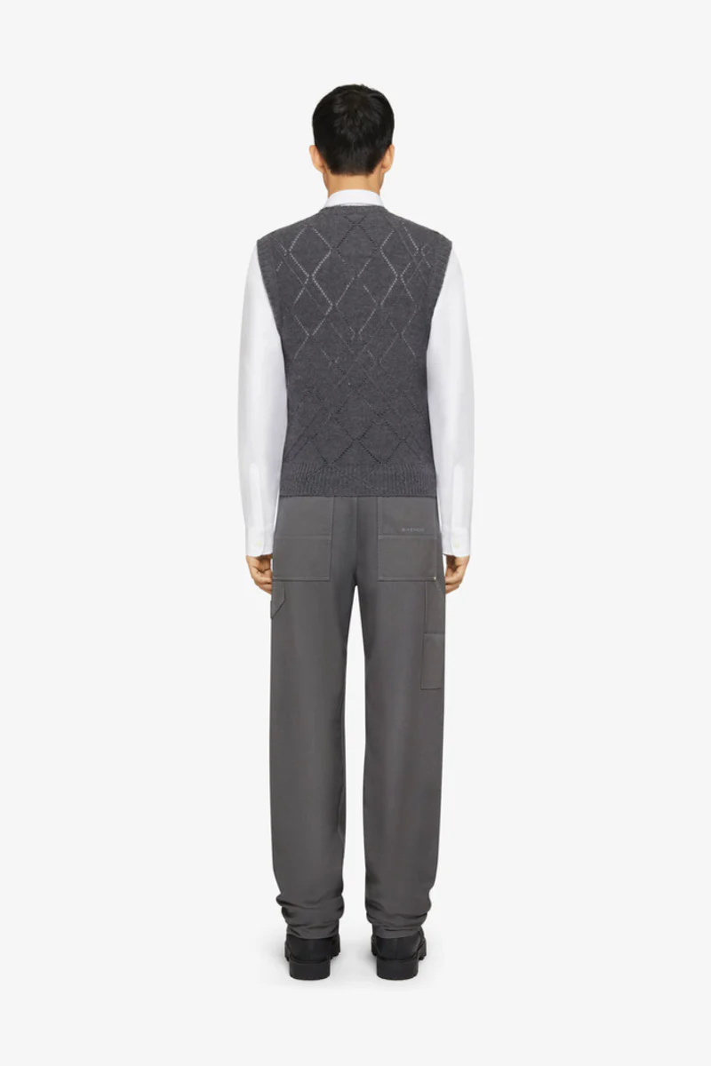 Givenchy Cropped Sweater In Wool - Image 3
