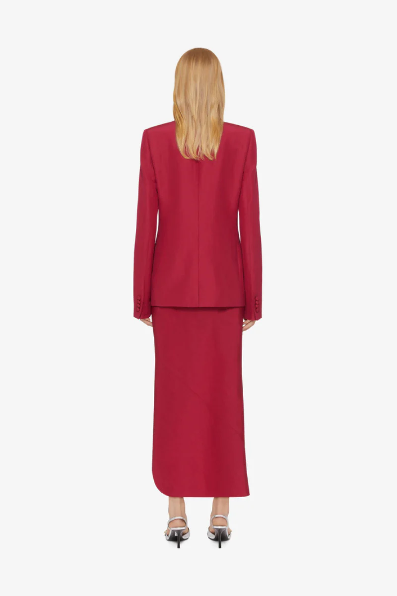 Givenchy Double Breasted Jacket_Red Cherry - Image 3