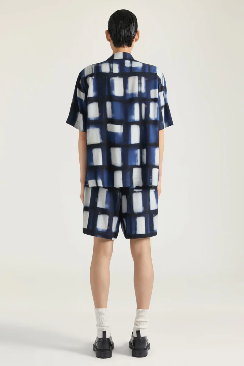 Givenchy Elasticated Belt Short-Dark Blue - Image 3