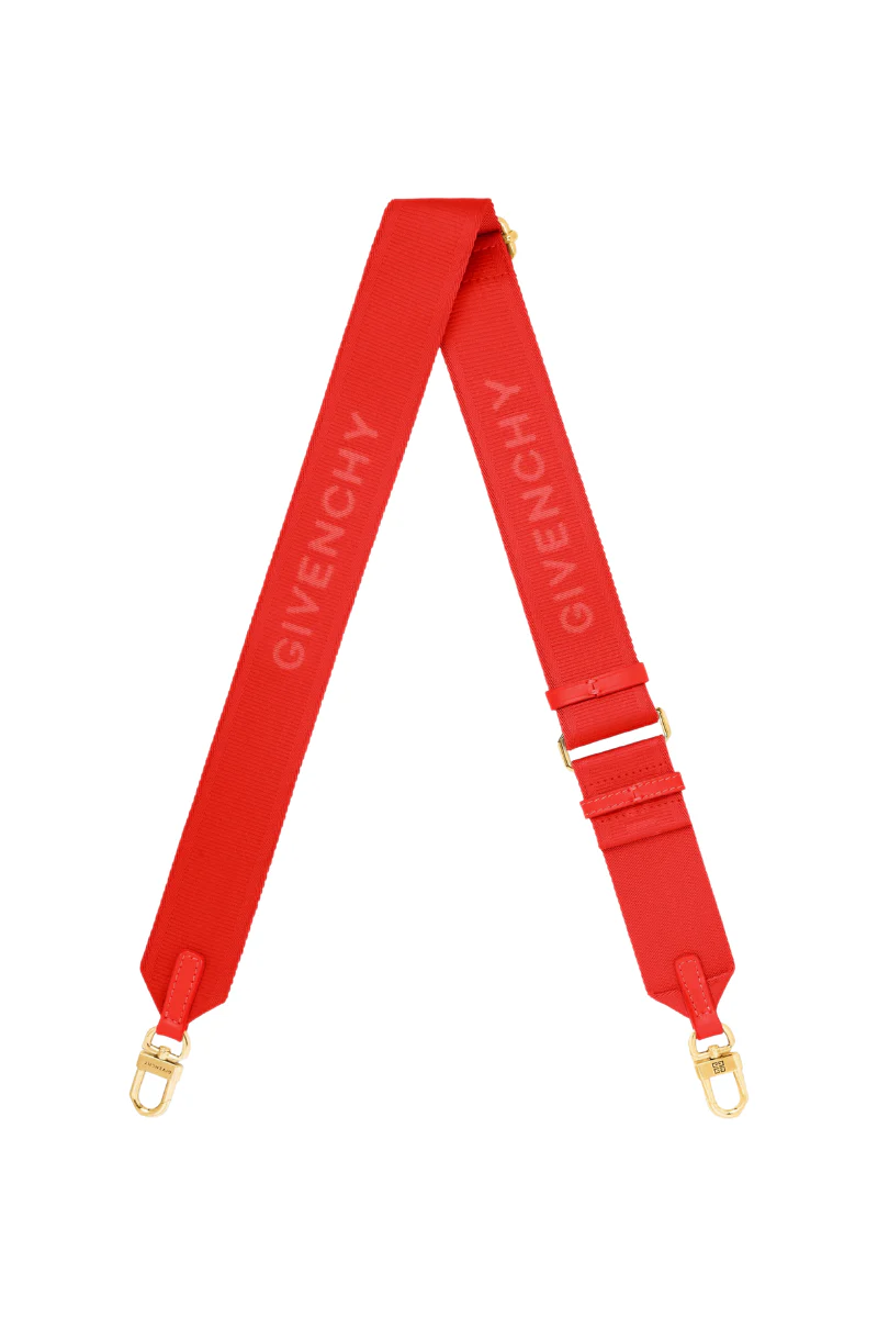Givenchy Extra Strap W/ Snap Hook 45Mm-Red
