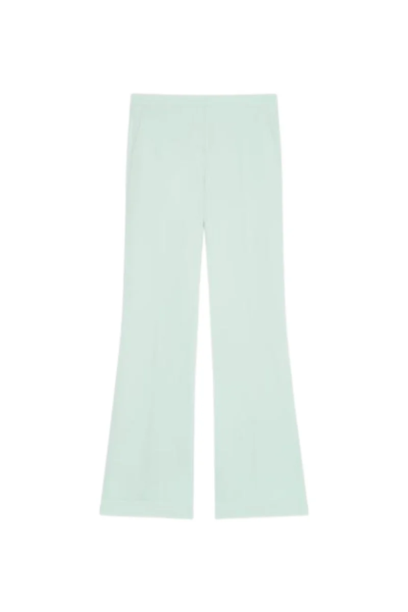 Givenchy Flare Tailoring Pants-Mint Green