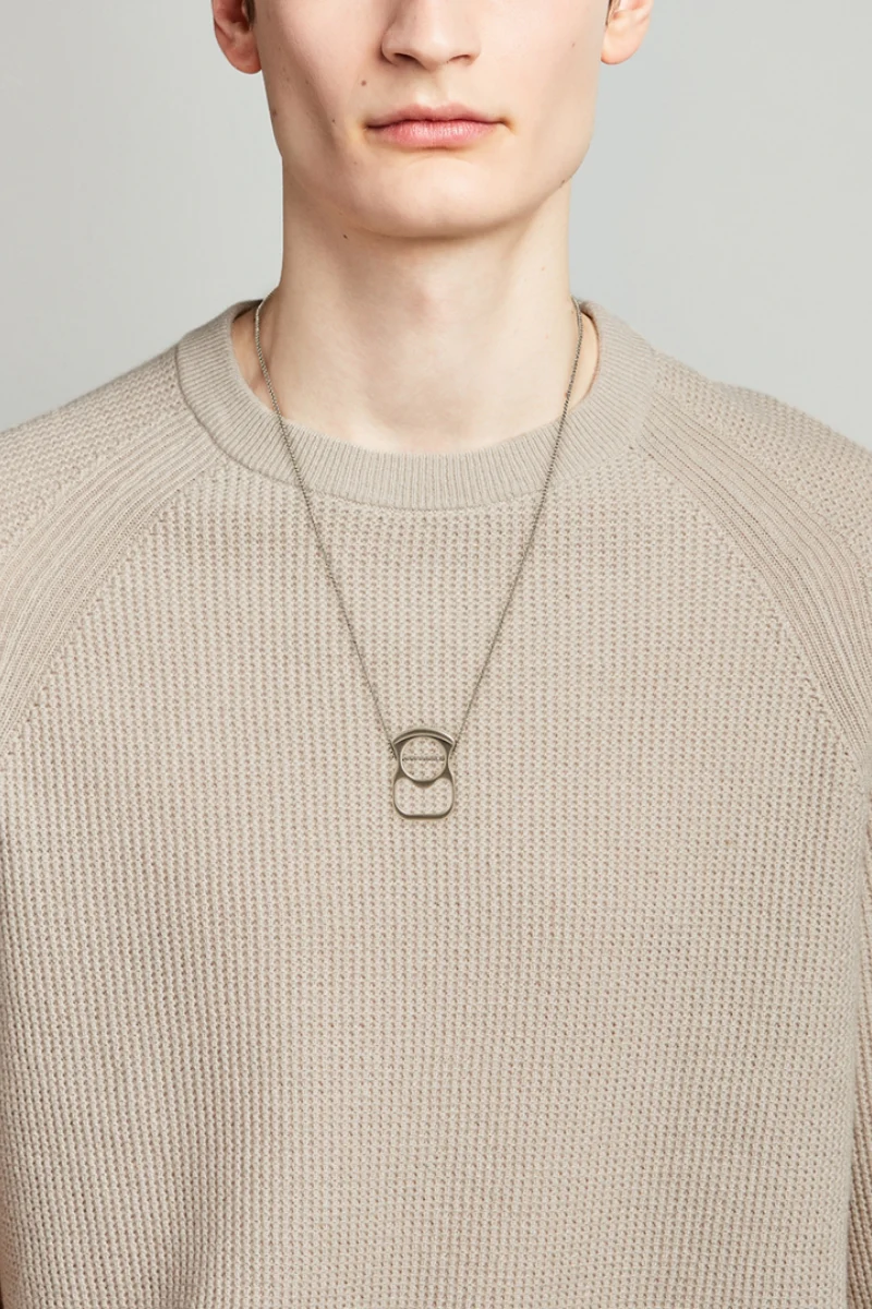 Givenchy G Can Pendant Silvery Necklace_Silvery - Image 4