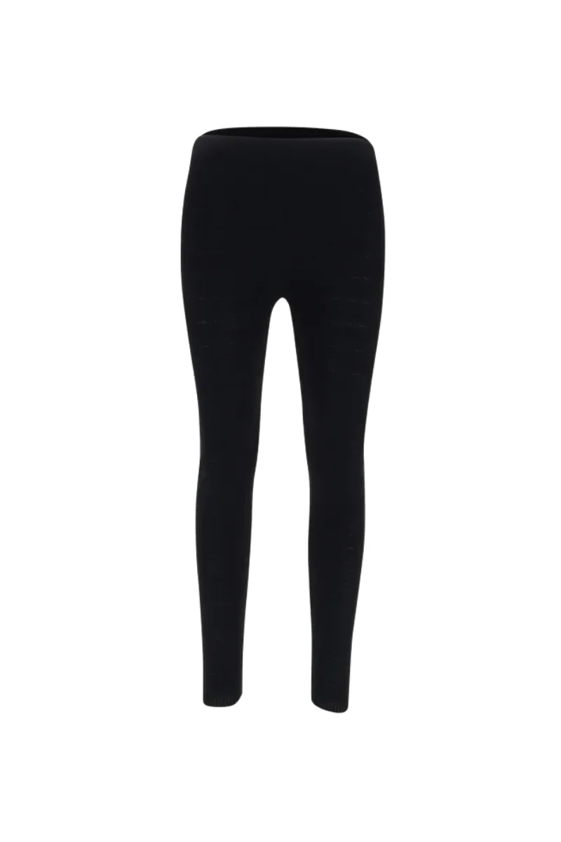 Givenchy Lace Monogram Stretch Legging_Black