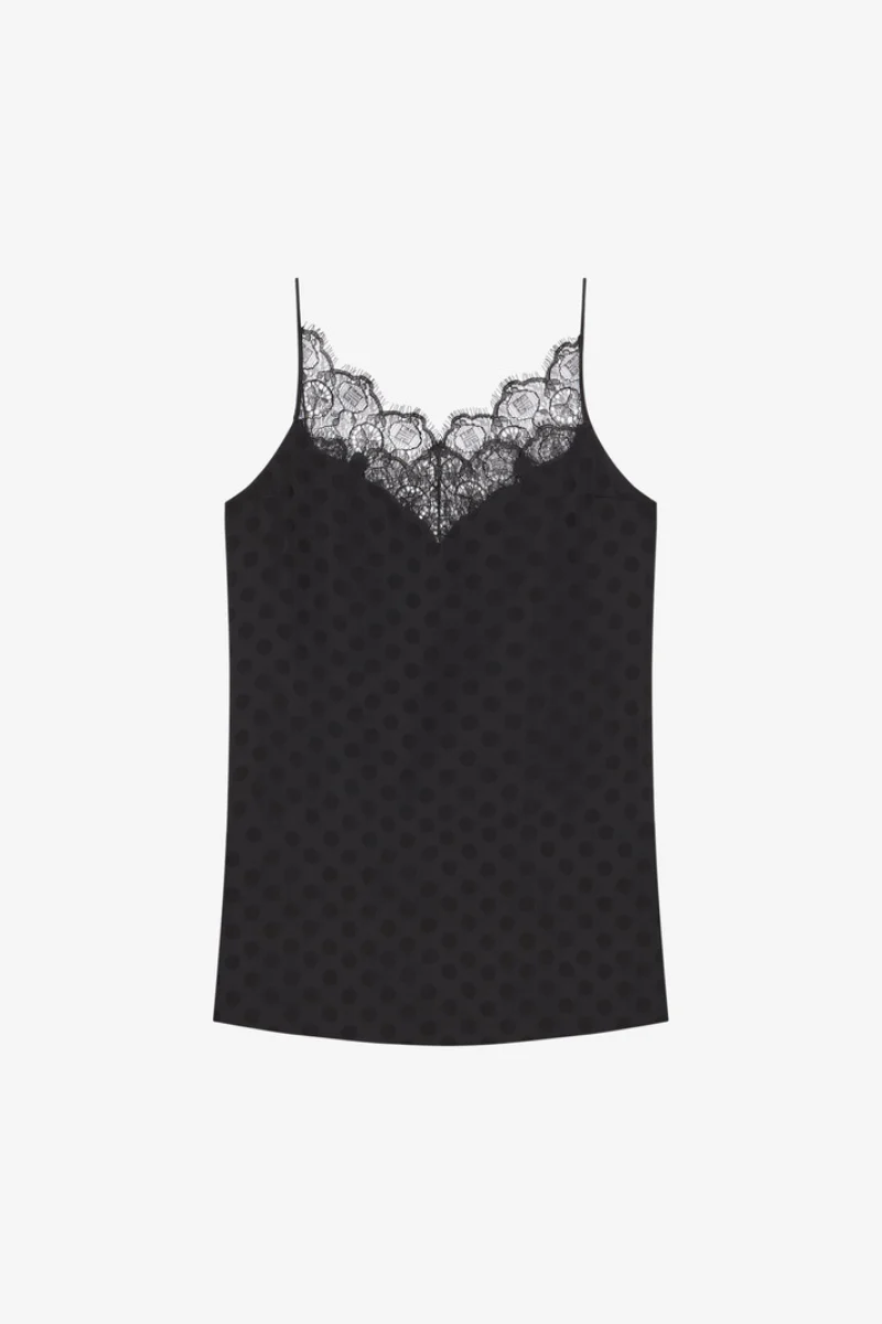 Givenchy Lace Top_Black