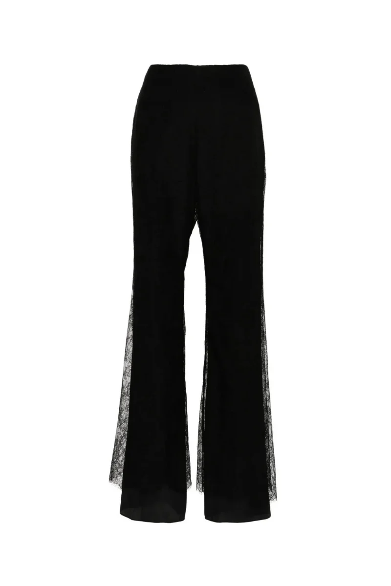 Givenchy Lace Trousers-Black