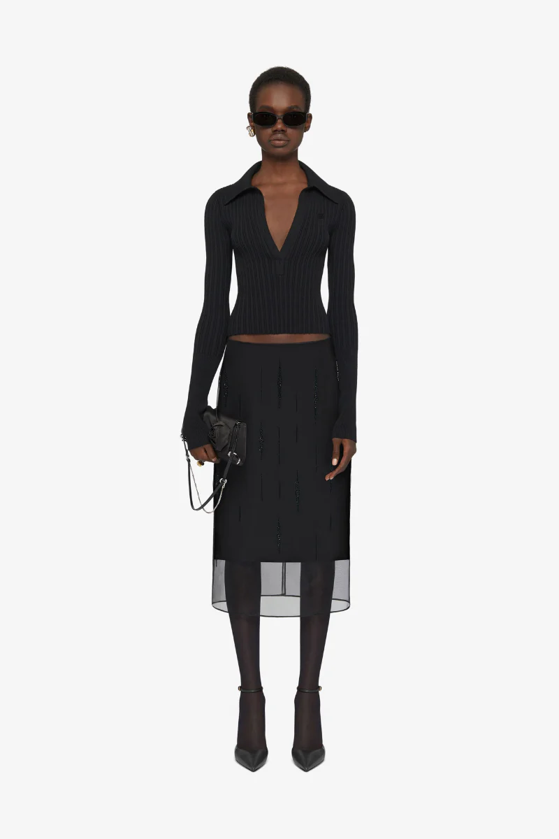 Givenchy Light Version Embroidery Of 40Ve-Black