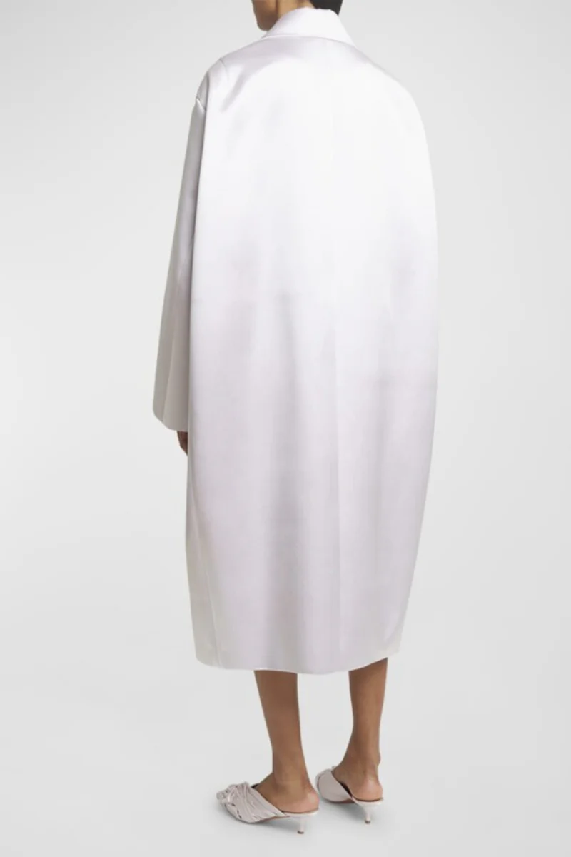 Givenchy Lighter Oversized Coccon Coat_Lilac - Image 3