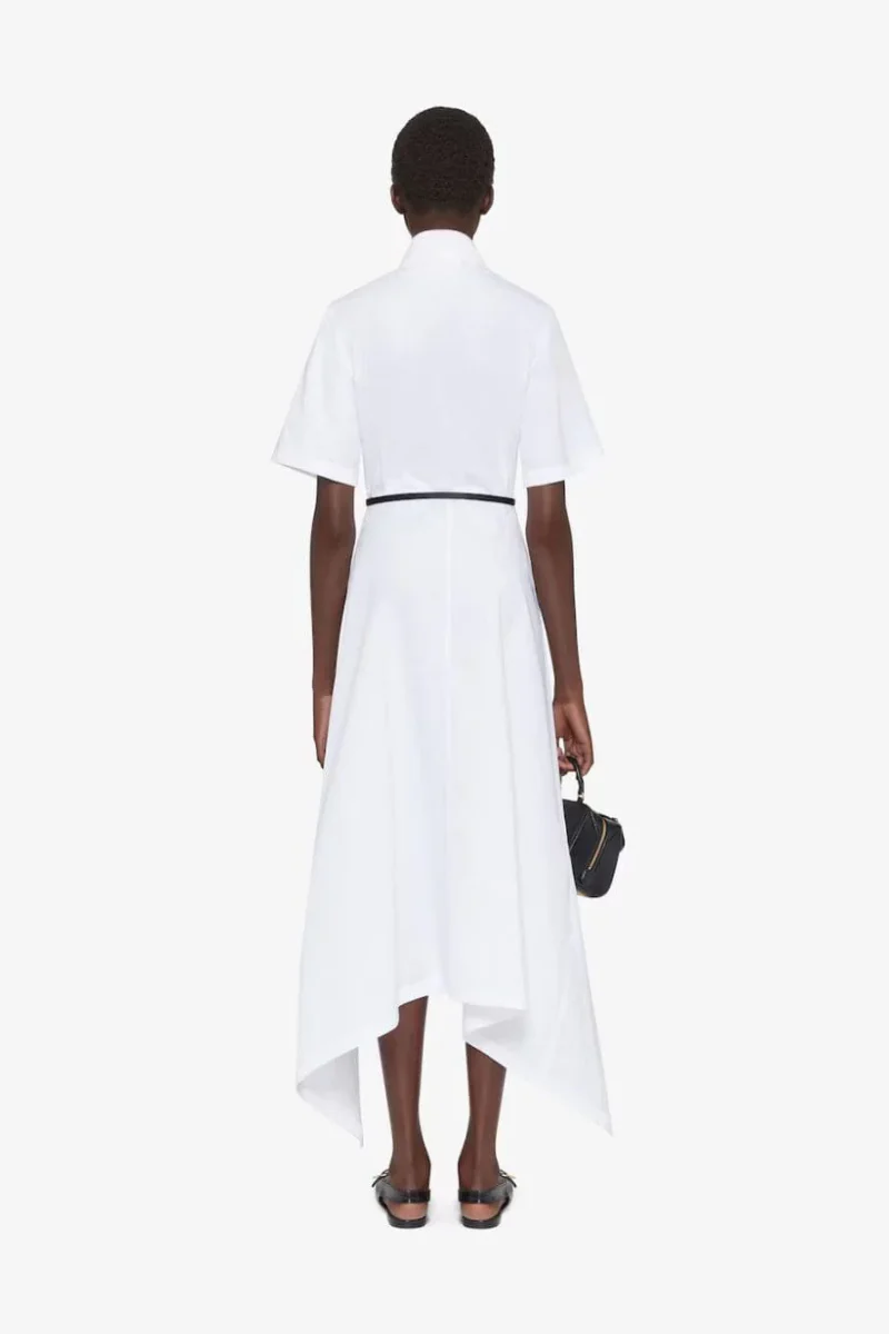 Givenchy Long Voyou Dress_White - Image 3