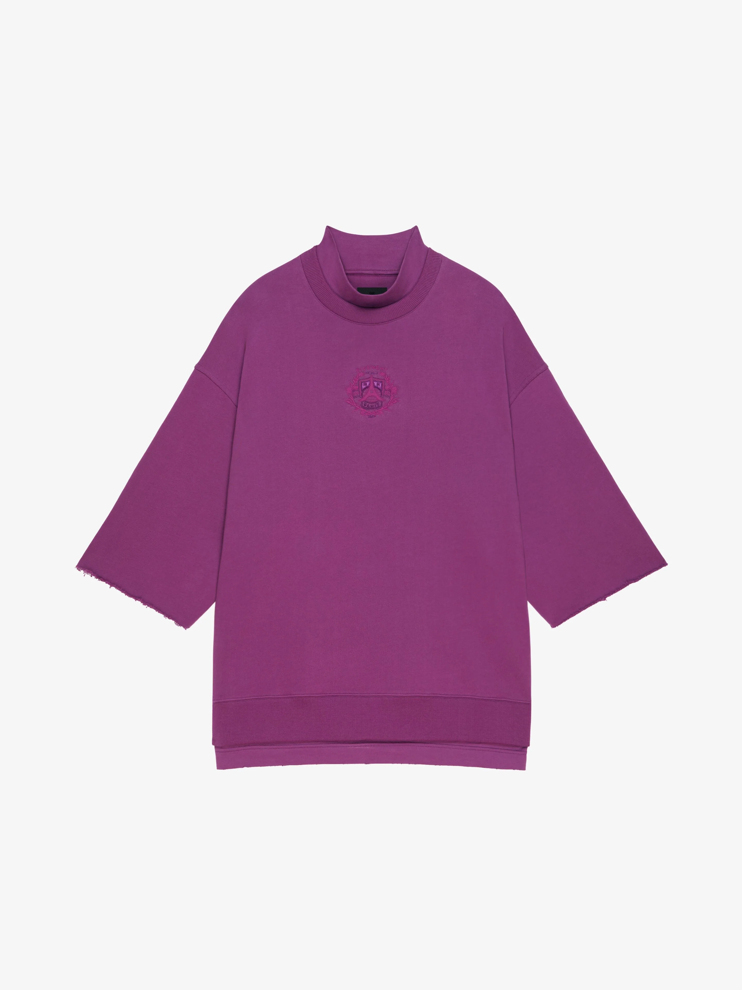 GIVENCHY MEN'S GRAPE DOUBLE-LAYER CREWNECK SWEATSHIRT - Image 5