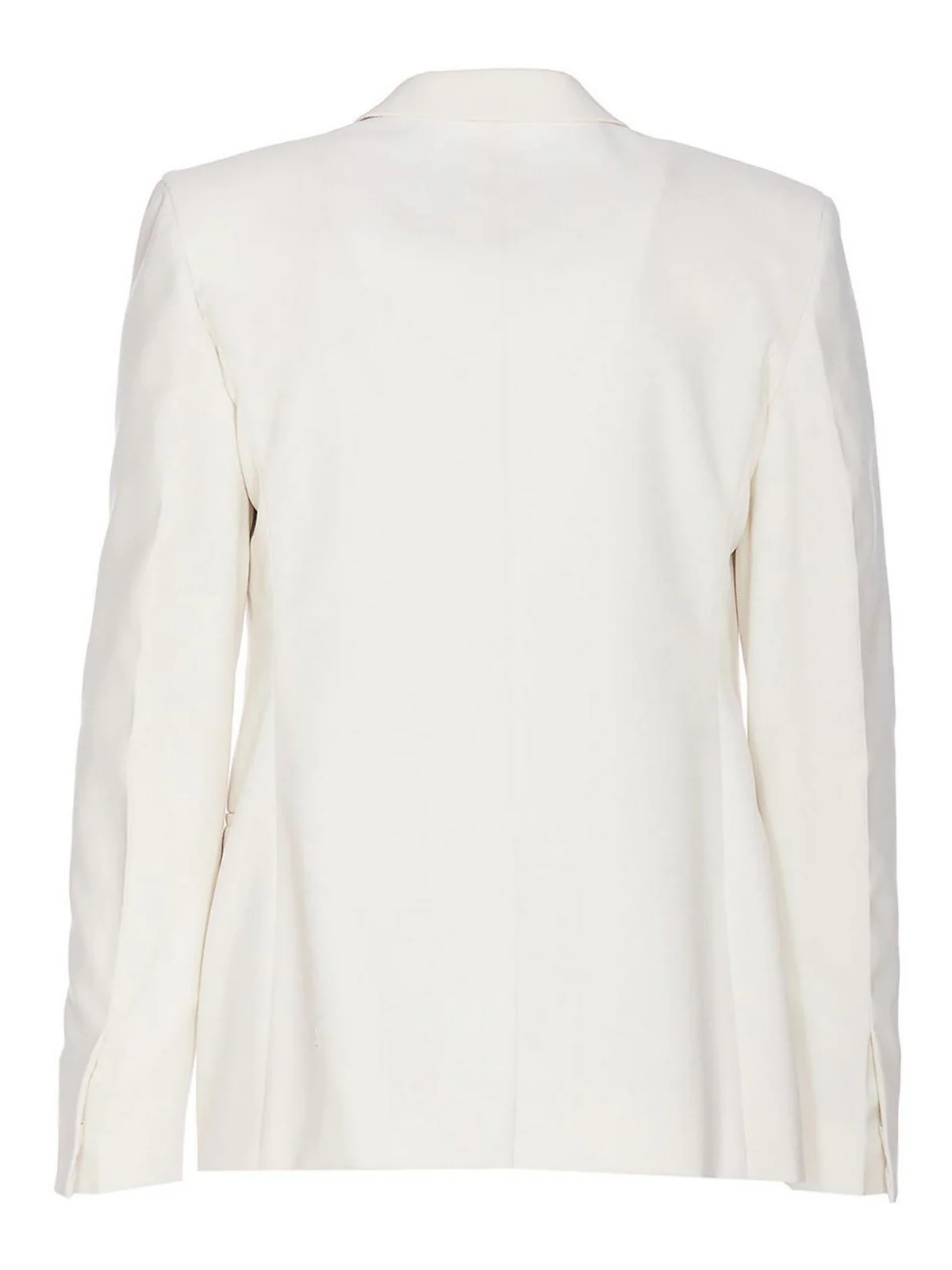 GIVENCHY MEN'S WHITE FITTED TAILORED JACKET - Image 2