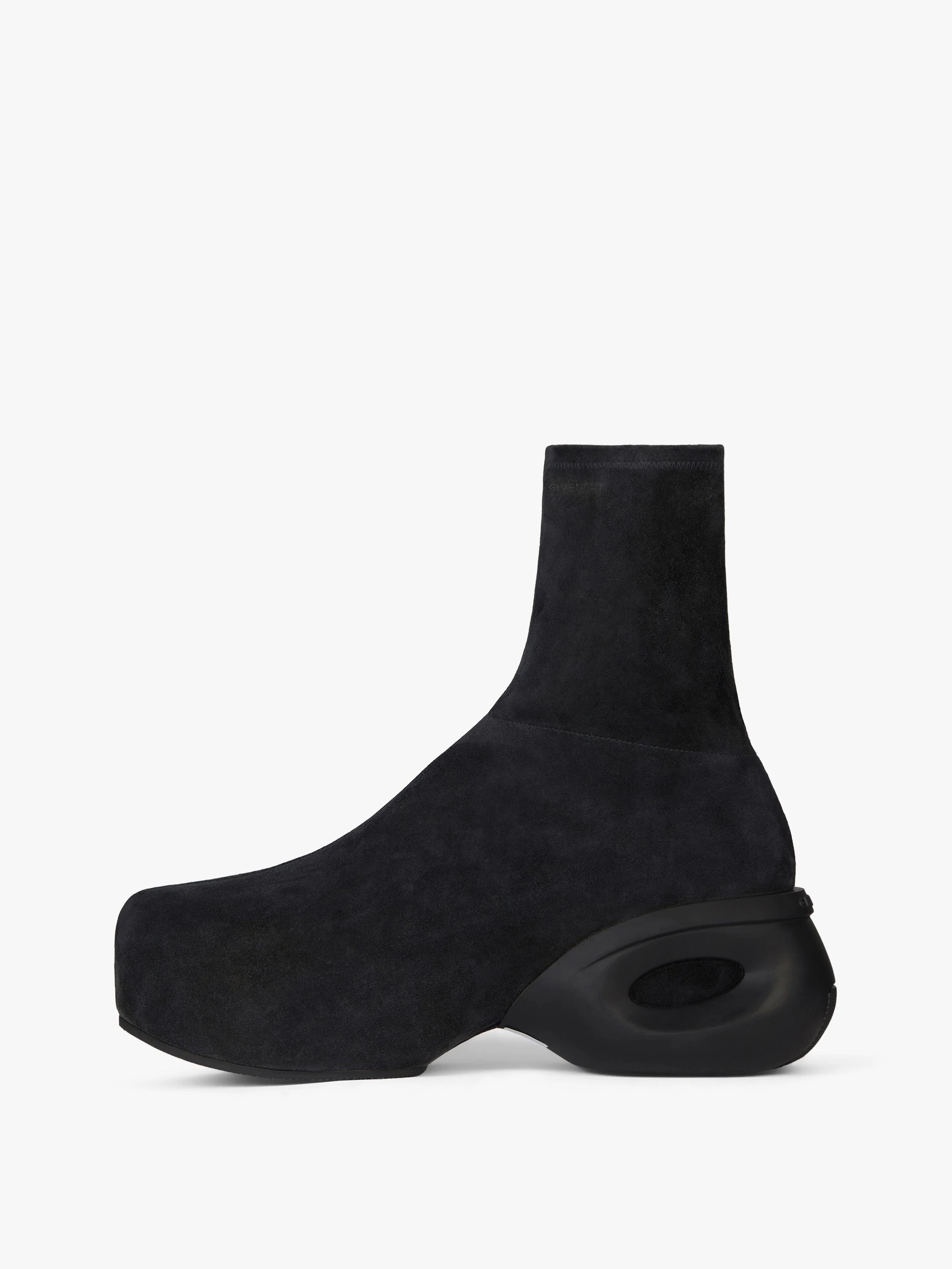 GIVENCHY MEN'S G CLOG RUBBER HEEL STRETCH BOOT NWT - Image 3