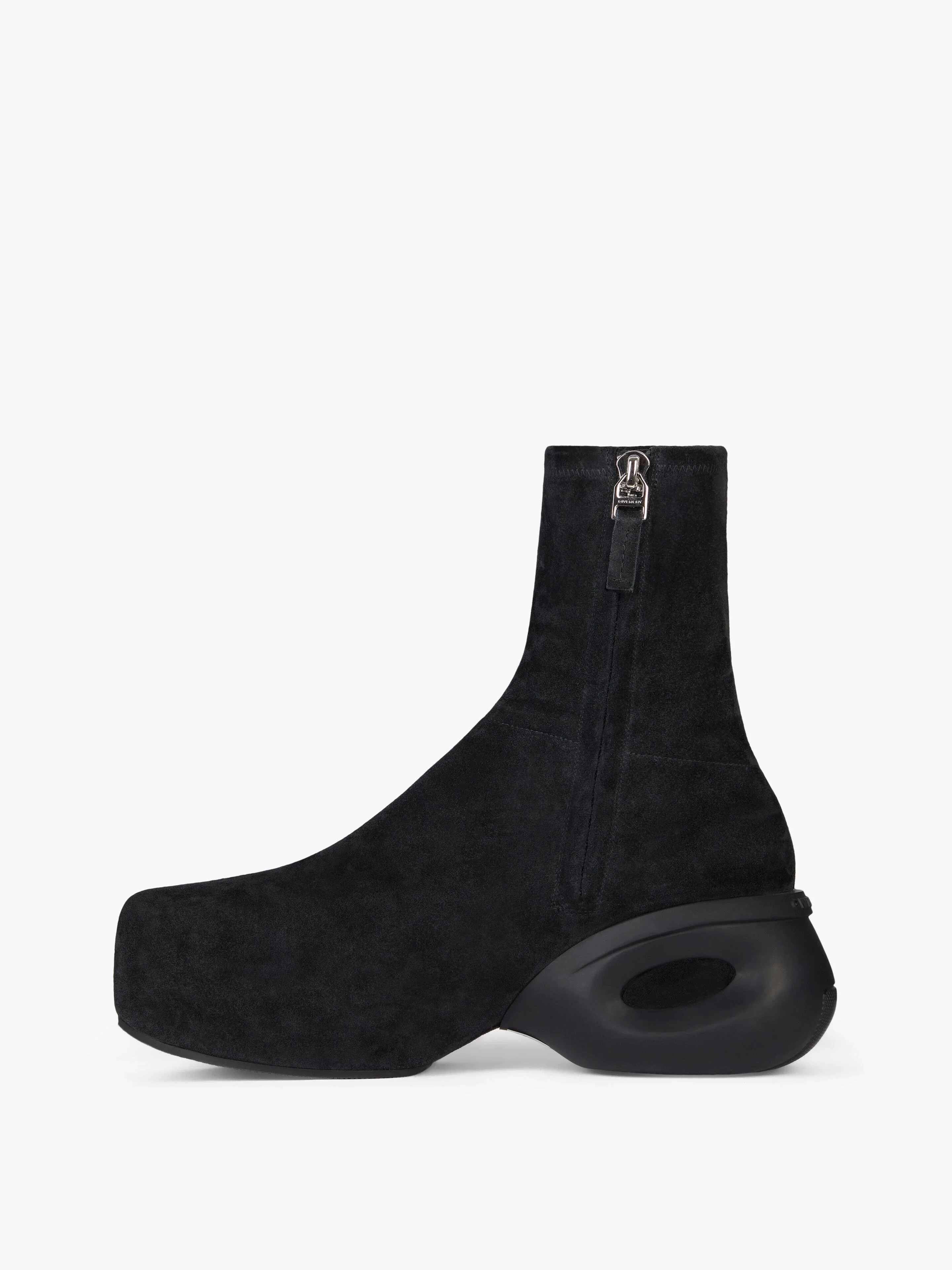 GIVENCHY MEN'S G CLOG RUBBER HEEL STRETCH BOOT NWT - Image 4