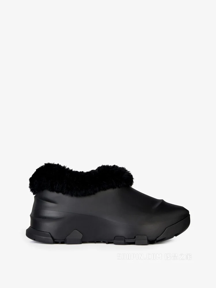 GIVENCHY MEN'S BLACK HYBRID SHOES WITH LINING