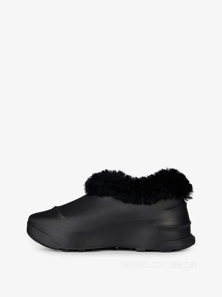 GIVENCHY MEN'S BLACK HYBRID SHOES WITH LINING - Image 3