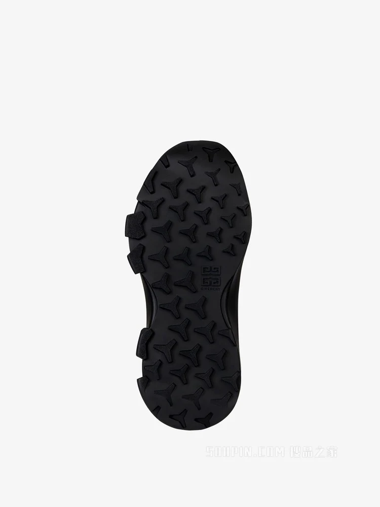 GIVENCHY MEN'S BLACK HYBRID SHOES WITH LINING - Image 5