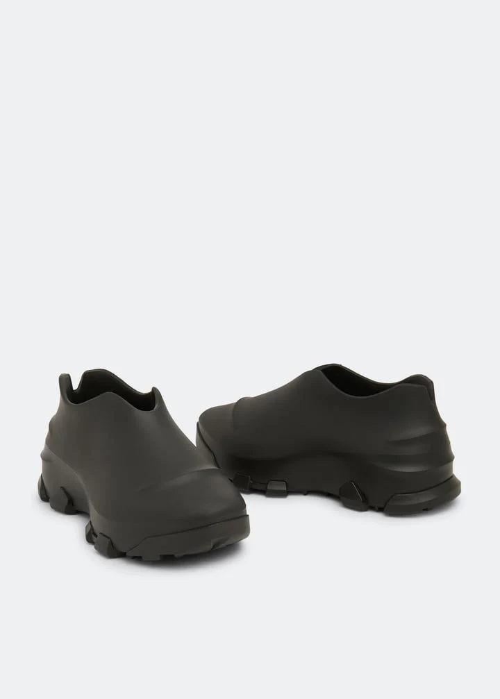 GIVENCHY MEN'S BLACK HYBRID FASHION SNEAKERS - Image 2