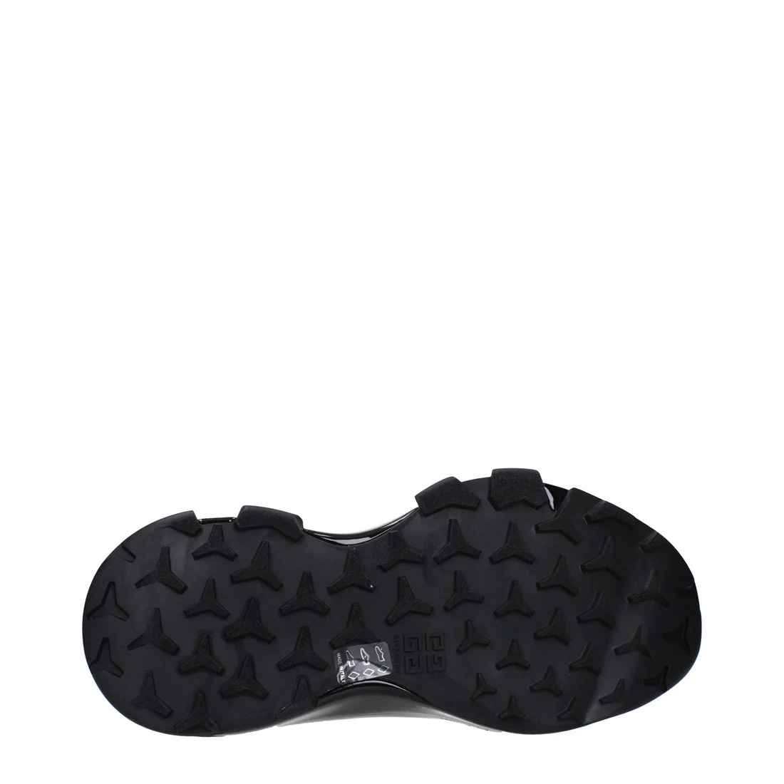 GIVENCHY MEN'S BLACK GLOSSY LOW-TOP SNEAKERS - Image 5